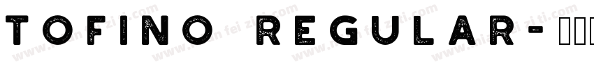 Tofino Regular字体转换